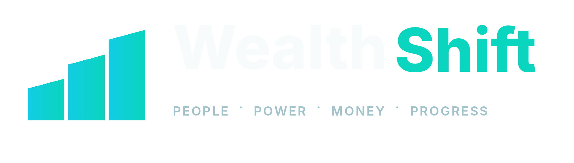Wealth Shift. People, Power, Money, Progress.